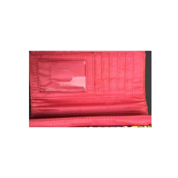 Vera Bradley vinyl floral checkbook wallet EUC - Picture 5 of 7